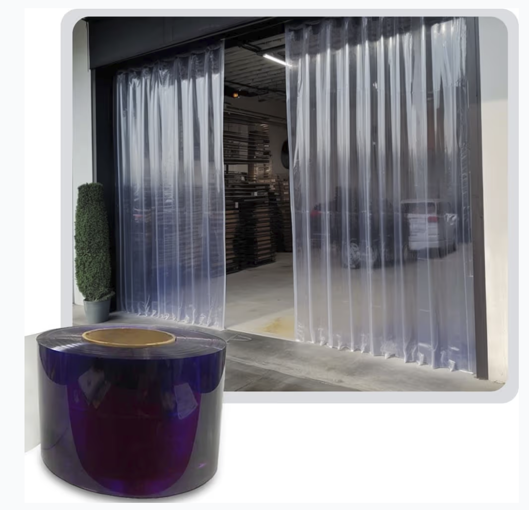 Cortinas de fleco plástico