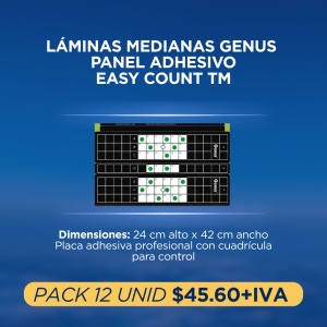 LÁMINAS MEDIANAS GENUS PANEL ADHESIVO EASY COUNT TM