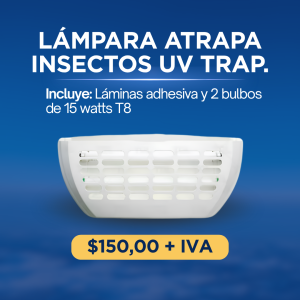 LÁMPARA ATRAPA INSECTOS UV TRAP